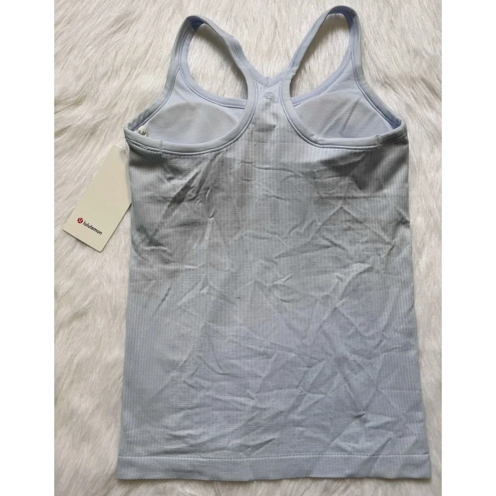 NWT Lululemon Ebb to Street Tank Top Pastel Blue 💗 - Picture 4 of 6